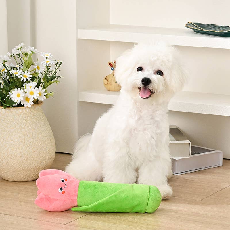 HugSmart Pet - Puppy Garden | Tulip - Dog Plush Toy
