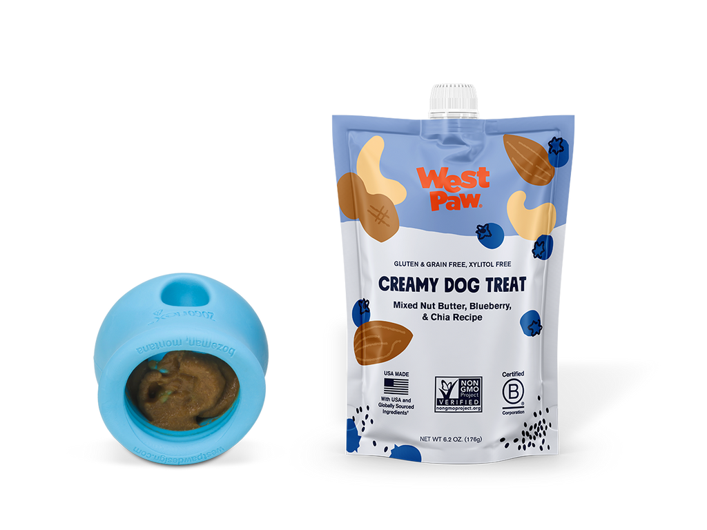Nut Butter, Blueberry & Chia Seed Creamy Treats