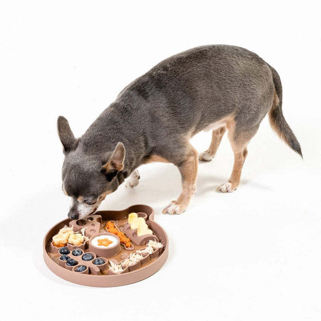 Smorgasboard Charcuterie Lick Mat & Slow Feeder: Toast