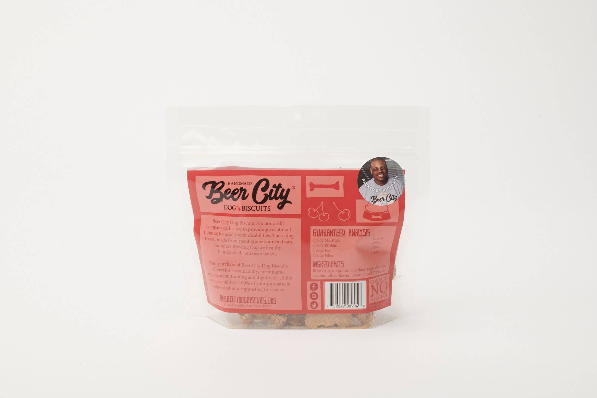 Cherry Coconut Crunch Biscuits - 8oz
