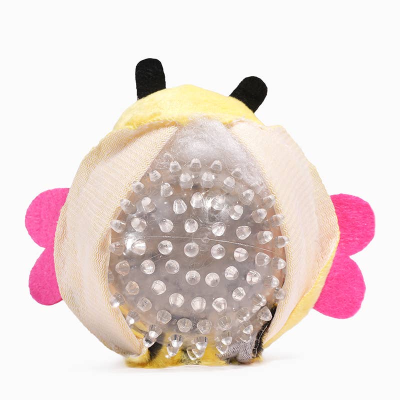 HugSmart Pet - Woof Love  | Bee Mine - Dog Ball Toy
