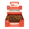 ThoozyPet USA-Sourced Beef Bully Flosser Dog Chews 6-9"