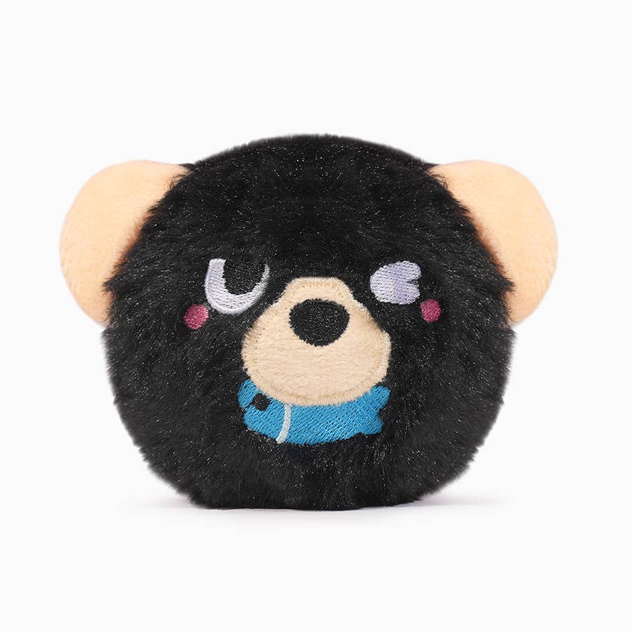 HugSmart Pet -  Maple Paws | Black bear ball - Dog Ball Toy
