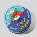 Freeze Dried Fish Skin Chunk Dog Treats - Tin Can