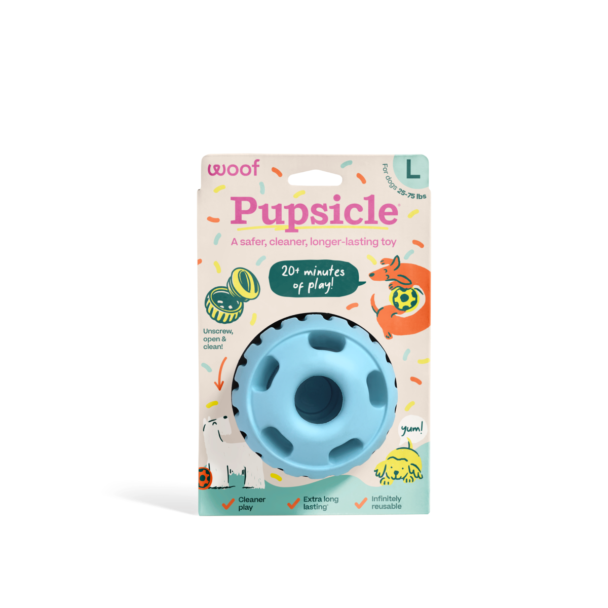 Party Pupsicle: Blue / Small
