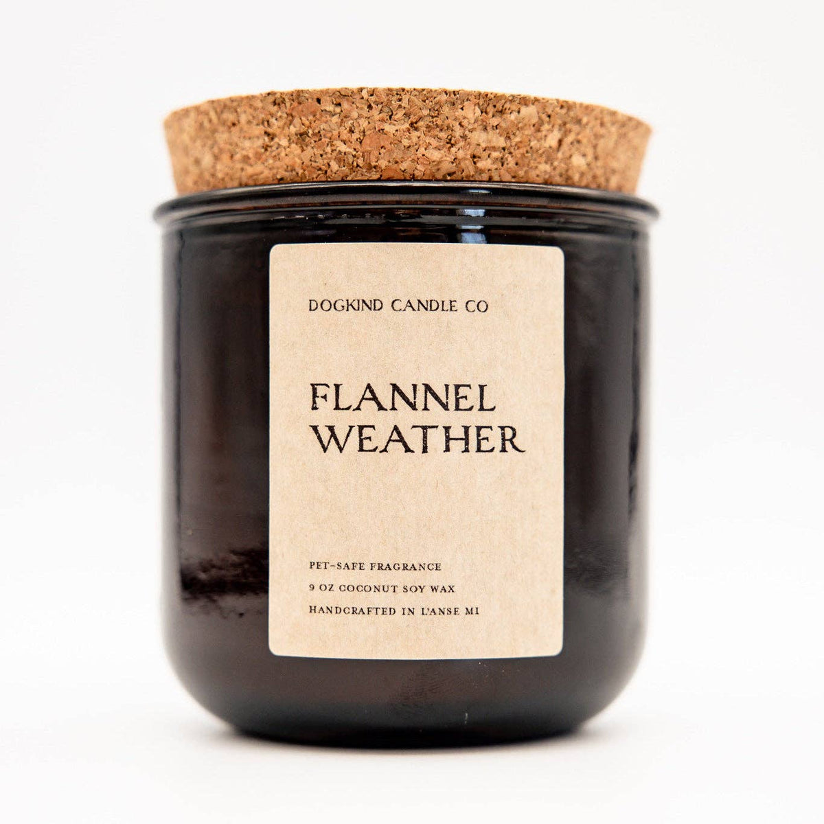 Flannel Weather Candle | pet-safe non-toxic