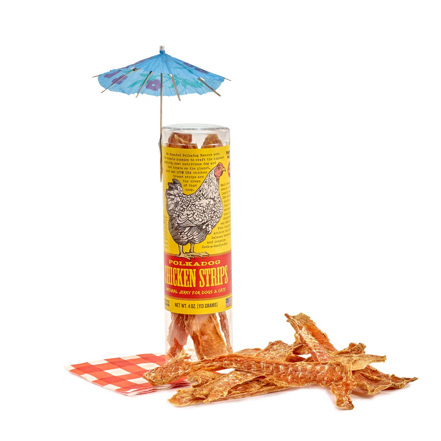Chicken Strip Jerky Tube
