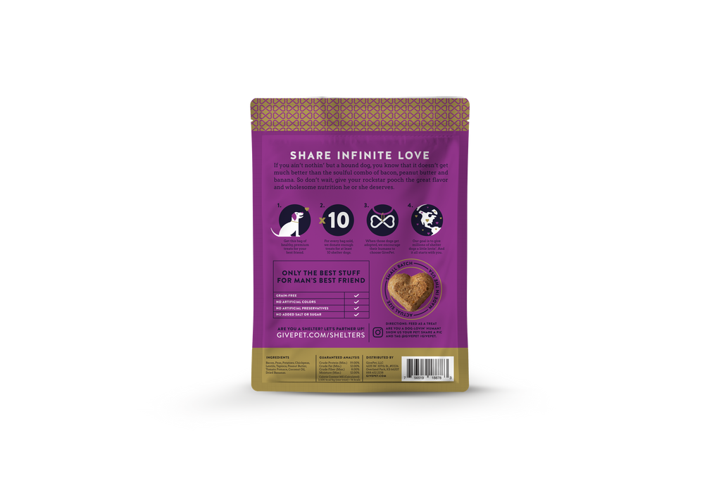 GivePet Doghouse Rock Dog Treats