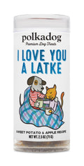 Polkadog Holiday Mini Tube: Sweet Potato and Apple 2.5oz