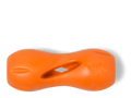 Qwizl® Dog Puzzle Treat-Dispensing Enrichment Toy: Tangerine / S