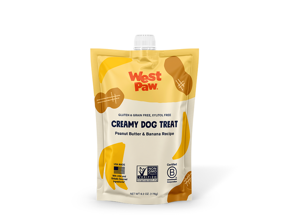 Peanut Butter & Banana Creamy Dog Treats