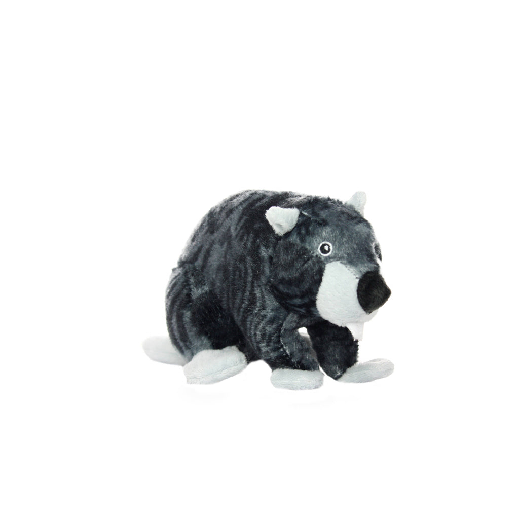 Mighty Jr Nature Beaver, Plush, Squeaky Dog Toy