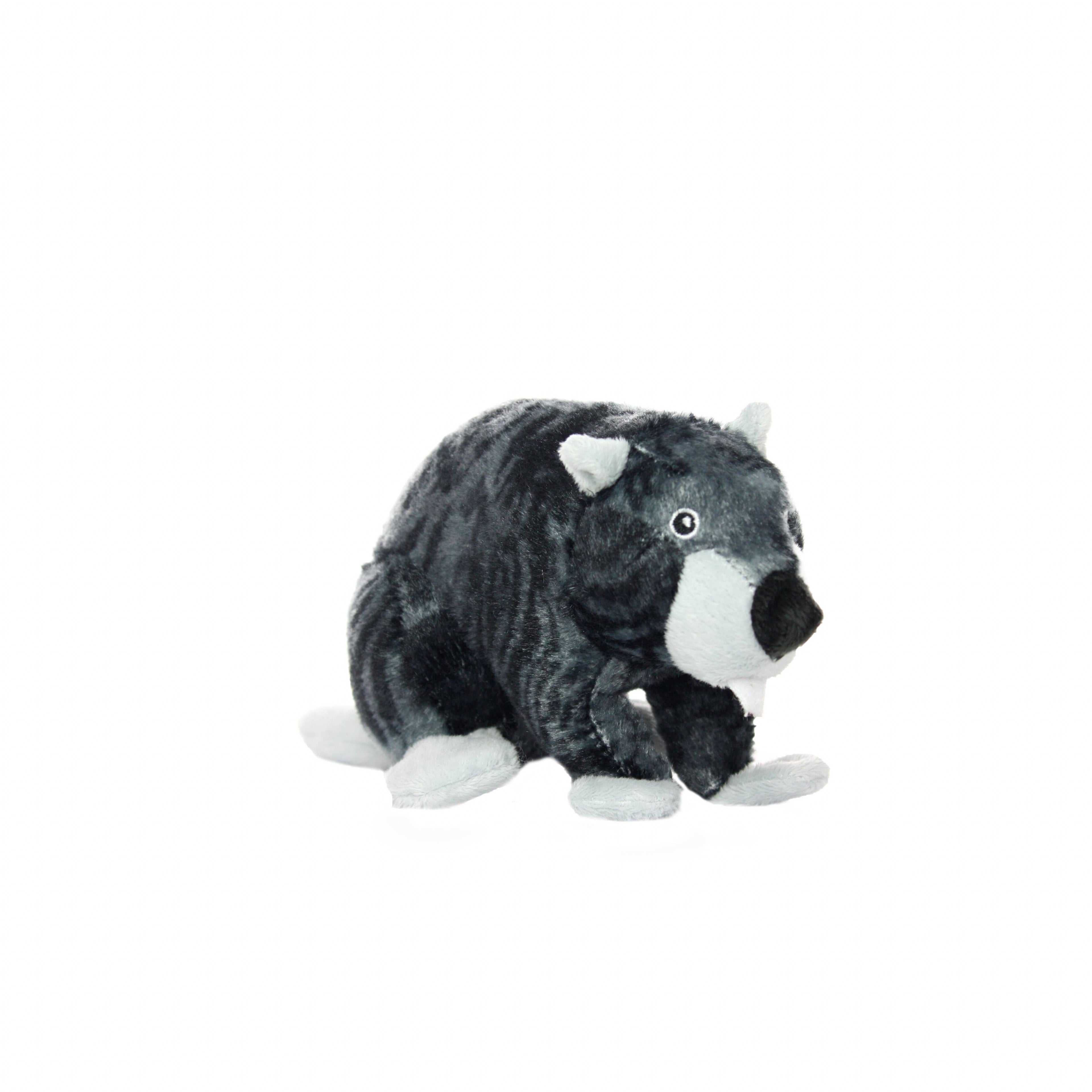 Mighty Jr Nature Beaver, Plush, Squeaky Dog Toy