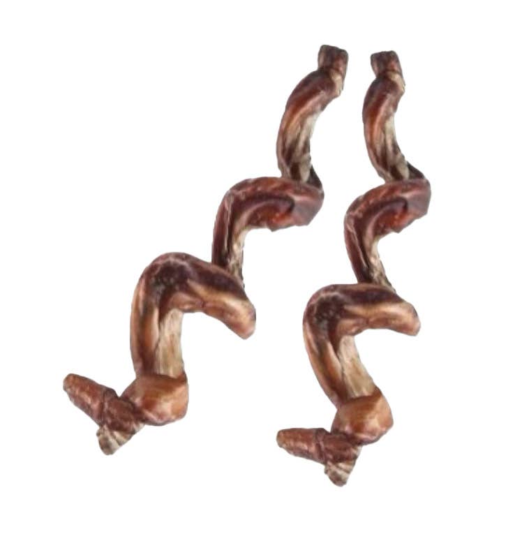 ThoozyPet USA-Sourced Beef Bully Flosser Dog Chews 6-9"