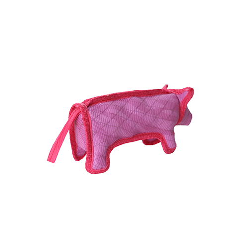 DuraForce Pig - Pink, Durable, Squeaky Dog Toy