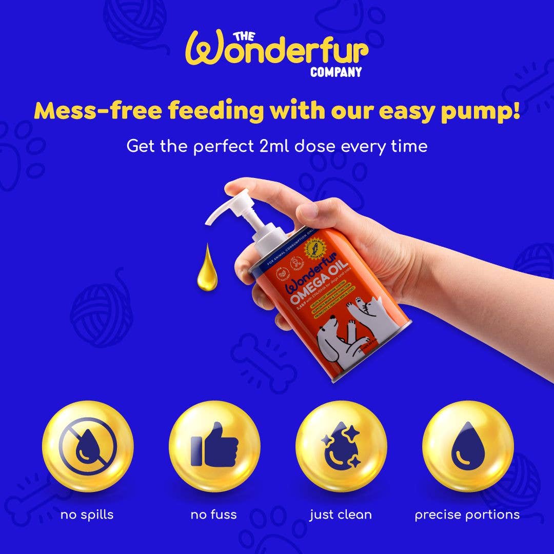 Wonderfur Super Omega Oil | Large
