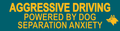 Aggressive Driving Bumper Sticker