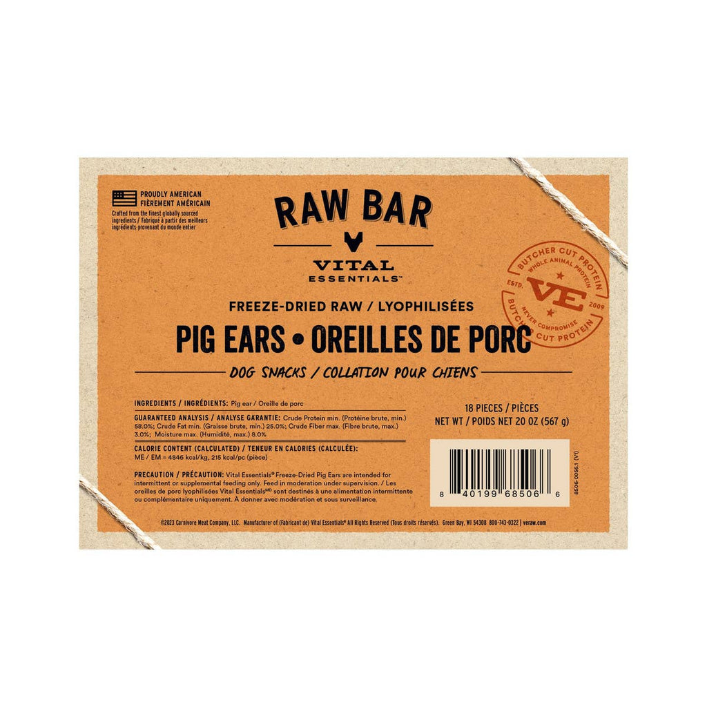 Vital Essentials Pig Ears - Individual