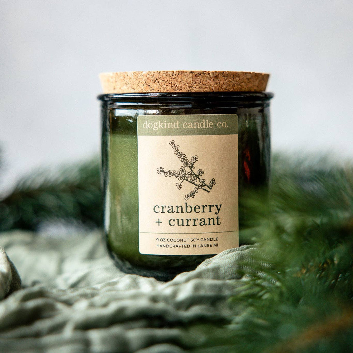 Cranberry + Currant Candle | pet-safe non-toxic