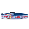 Catch of the Day Cat Collar: Size 12 (fits necks 8" - 12")